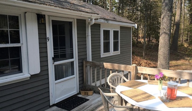 Charming Cottage with Private Deck and Modern Amenities near Camden, Maine
