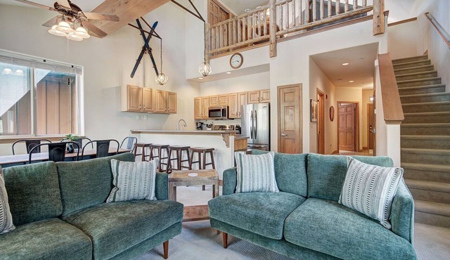 Charming Riverfront Condo with Loft on Blue River