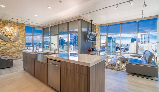 Cityscape Elegance with Water Views