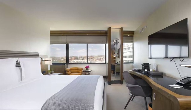 Deluxe King River View | The Watergate | Elegant Retreat Near Kennedy Center