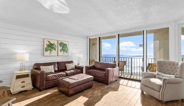 Edgewater Beachfront Panama City Beach Condo w/Heated Pools, Gulf Views, Golf