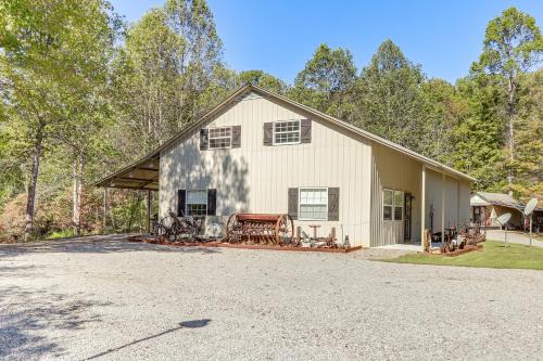 House & Tiny Cabin! Multi-Acre East TN Property