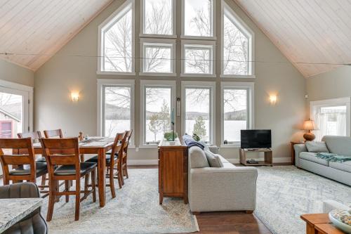 Lakefront Bucksport Home w/Fire Pit + Gas Grill!