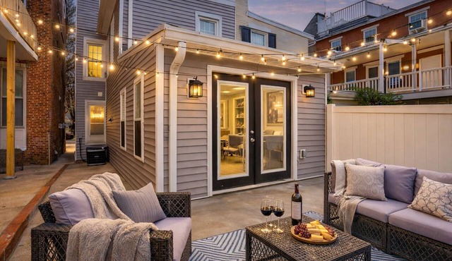 Lancaster Retreat | Patio Near Amish Country