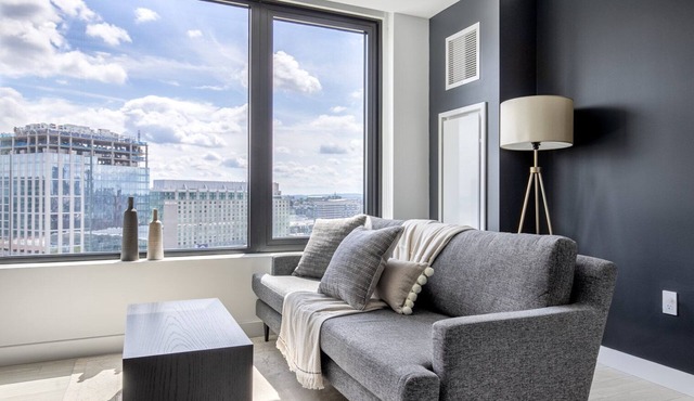 Lovely Seaport 1BR w/Gym, Pool, W/D, near Fan Pier, by Blueground