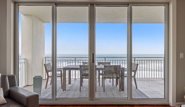 Luxury Beachfront property with a gorgeous view.