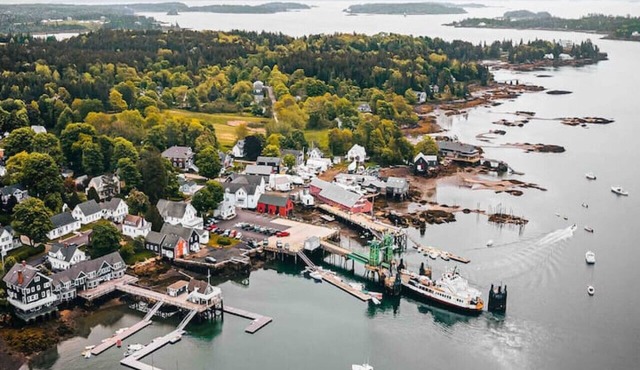 Maine Island Escape Near Ferry