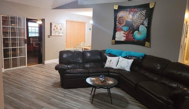 Navarre Beach Family Retreat with Game Room and Dog Friendly