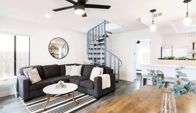Ocean Beach Retreat | 3BR Spanish‑Style Home - Steps to Santa Cruz Cove
