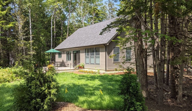 One Story House on Wooded Lot Near Walking Trails and Acadia National Park