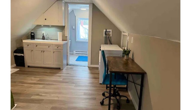 Pets OK - In Unit Free Laundry, Attic Apartment - Cute and Clean.