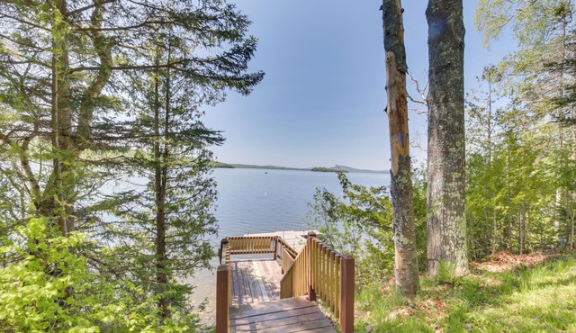 Picturesque Maine Getaway w/Lake Access!
