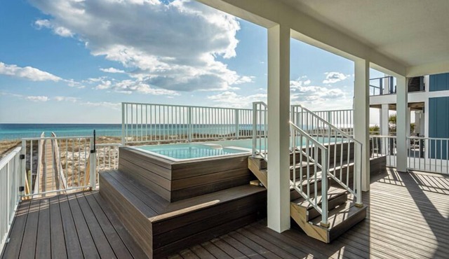 Sanctuary at Navarre Beach - 8 BR/8 BA Beach House w/pool.