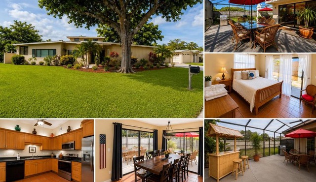 Sarasota Family Stay Near Beach & SRQ Airport sleep 11