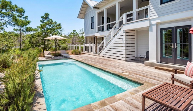 Seahorse Sunsets-Beach Home w/Large Private Pool, Pet Friendly!South of 30A