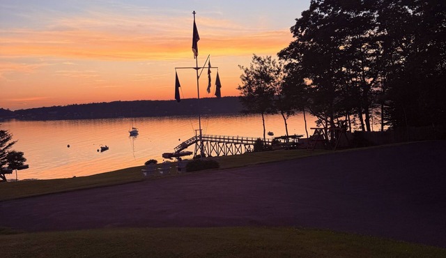 Serene, one-bedroom studio apartment on Linekin Bay in East Boothbay, Maine.
