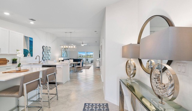 Stately appointed 2/2 within the coveted Babcock National Golf & Country Club.