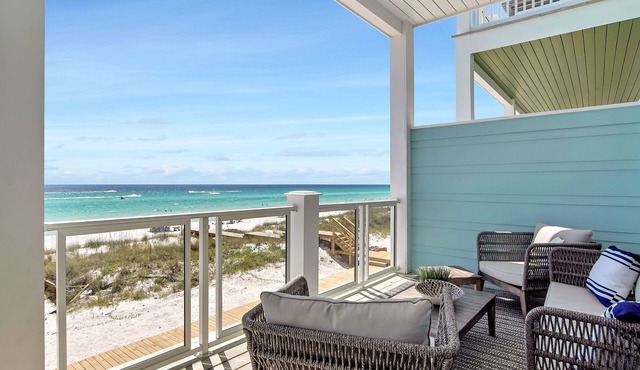 "Stay Salty" Perfect Beachfront Home w/Pool