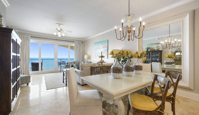 Stunning & Spacious 4BR Beachfront Condo at Adagio B202 with Gulf Front Views!