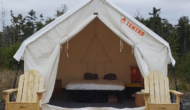 Tentrr Signature Site - Hilltop Campsite Tucked Behind Blueberry Fields
