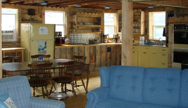 The Lodge, overlooking Hayden Brook on Olive Street
