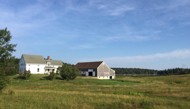Under Renovation! Beautiful 1800's Waterfront Farmhouse with Guesthouse and Barn