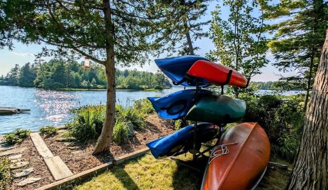 Waterfront Cabin with Kayaks & Fire Pit, 1 Dog ok
