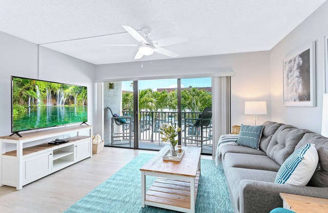 Sunny Shores Retreat w/Pool, Balcony & Steps to Ocean!