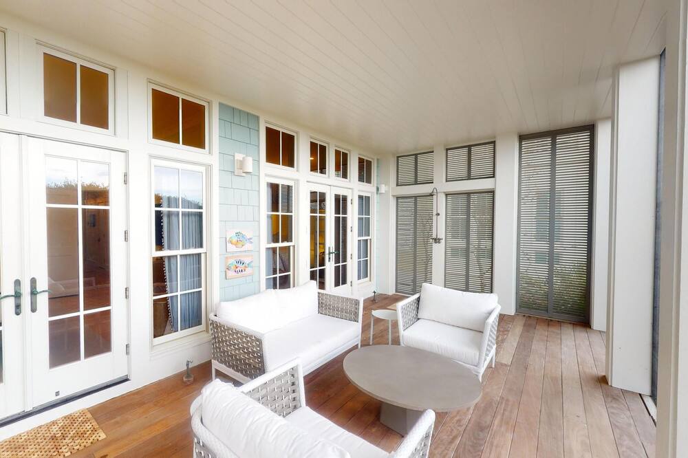 Photo of Patio Balcony in Watercolor