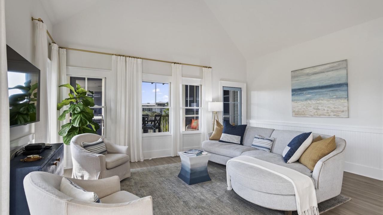 Photo of Livingroom in Watercolor