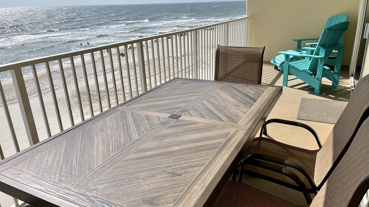 Photo of Patio Balcony in Gulf Shores