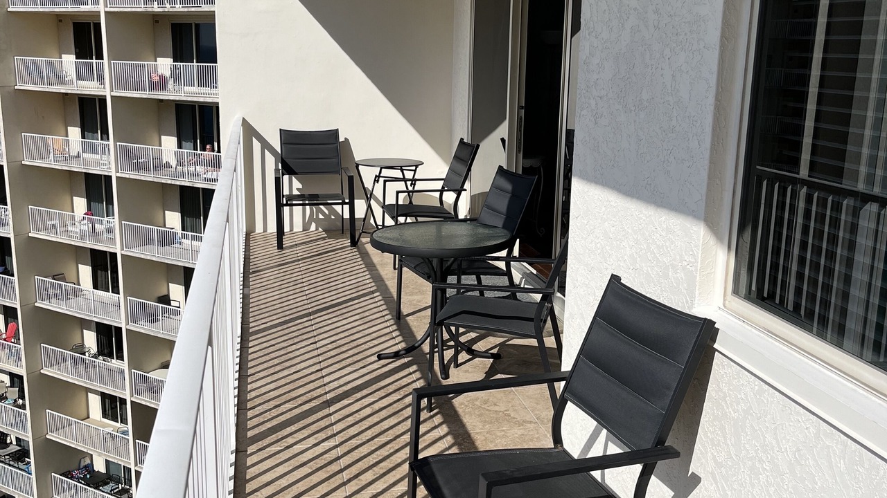 Photo of Patio Balcony in Panama City Beach