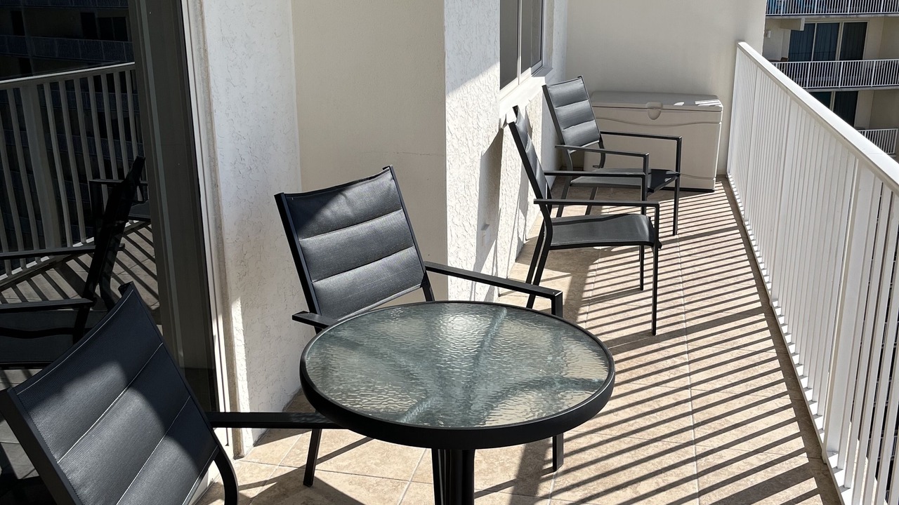 Photo of Patio Balcony in Panama City Beach