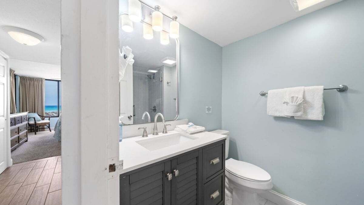 Photo of Bathroom in Gulf Lagoon Beach