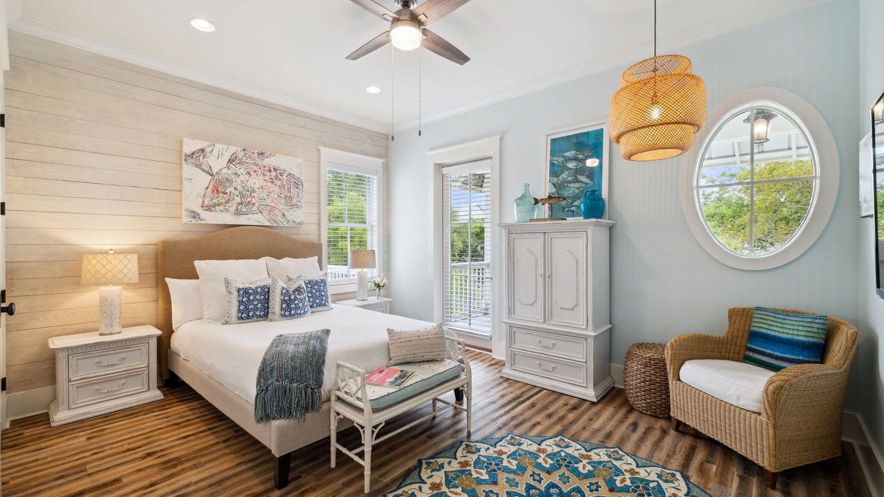 Photo of Bedroom in Watercolor