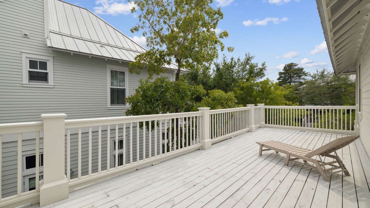 Photo of Patio Balcony in Watercolor