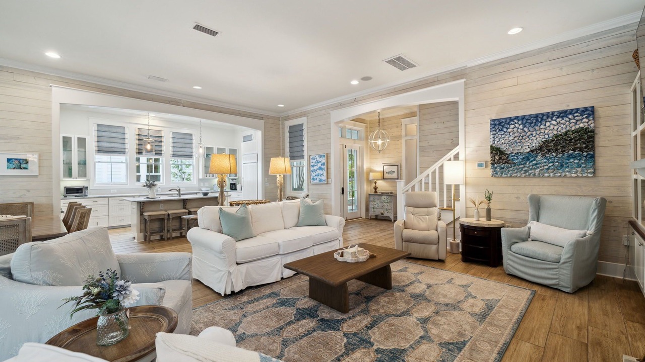Photo of Livingroom in Watercolor