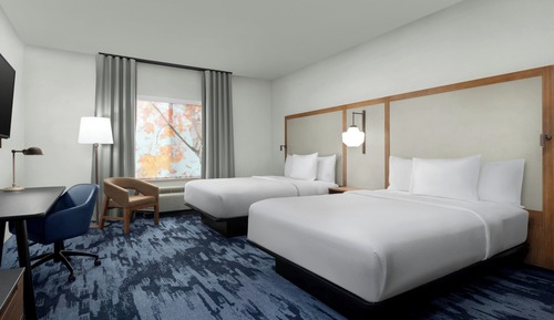 Room, 2 Queen Beds, Hearing Accessible (Roll-in Shower)
