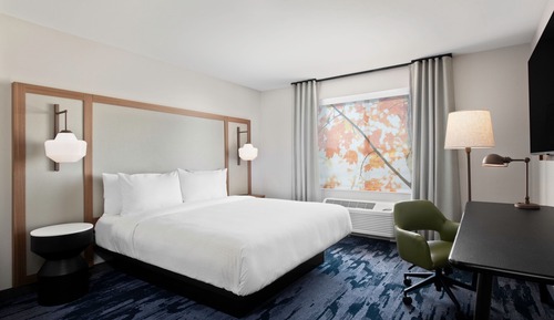 Room, 1 King Bed, Hearing Accessible (Roll-in Shower)