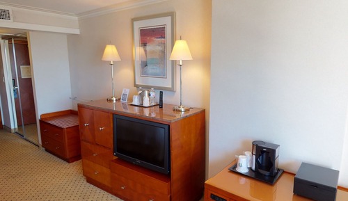 2 Double Beds, Water View - (Mobility Accessible, Tub)