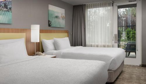 Queen Suite with Two Queen Beds, Deck and Sofa Bed