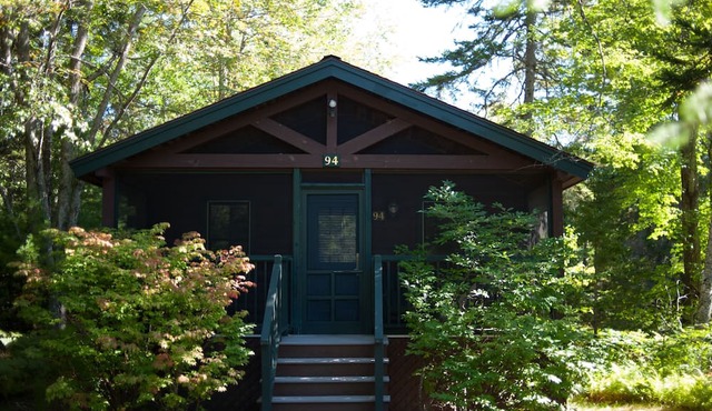 Private cabin on the Maine coast